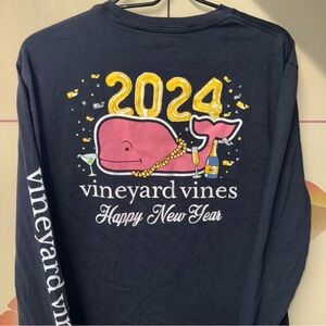 Men’s Vineyard Vines New Years LS